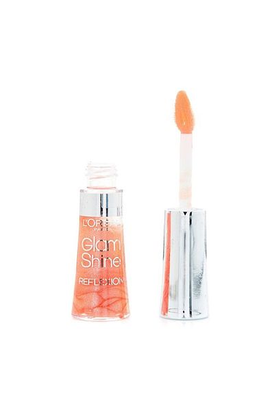 L'Oreal Paris Γυαλιστερό lip gloss, Loreal, Glam Shine Reflexion, 175 Sheer Papaya, 6 ml