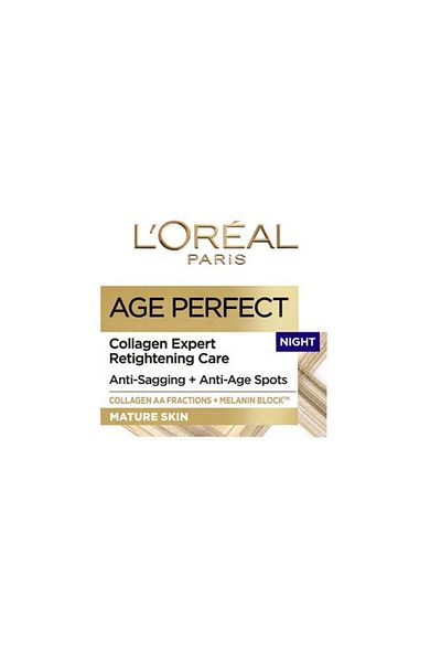 L'Oreal Paris Κρέμα νύχτας, Loreal, Age Perfect, Collagen Expert, 50 ml