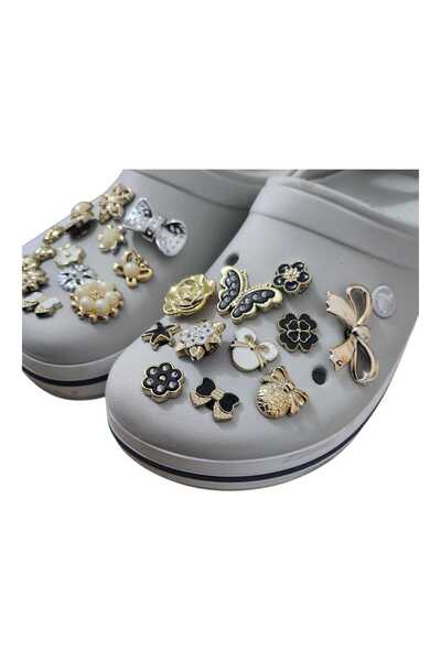 moderniko 20 Adet Taşlı Terlik Süsü(Karışık Gönderilmektedir.)