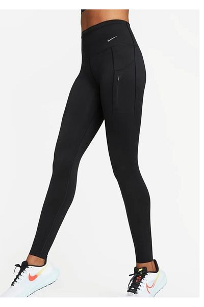 Nike Go Firm-Support High-Waisted with Pockets Running Toparlayıcı Women Leggings Dq5672 Aslan Sport