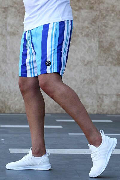 Madmext Türkise Badeshorts für Herren 5071