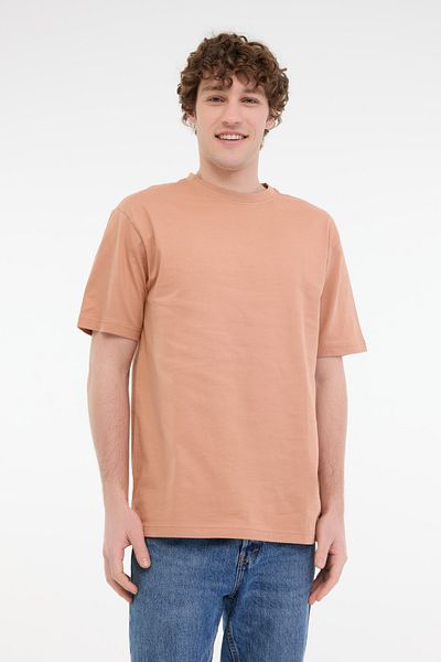 Only & Sons Καφέ ανδρικό κοντομάνικο μπλουζάκι - Onsfred Life Rlx Ss Tee