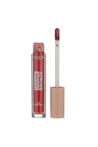 L'Oreal Paris Μεταλλικό lip gloss, Loreal, Chromatic Bronze, Κραγιόν χειλιών, 04 Red Tonic, 3 ml