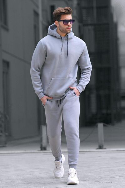 Madmext Grimelange Hooded Basic αθλητικές φόρμες 5905