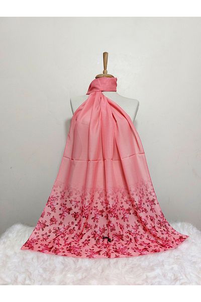 REMOMODA Model floral de șal din șifon cu model