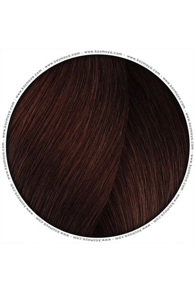 İNOA Saçınızın Doğal Yapısını Koruyan 4.56 Kahve Akaju Kızıl Amonyaksız Kalıc...