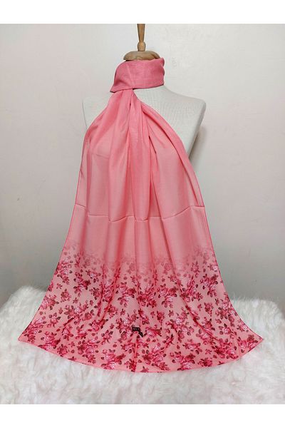 REMOMODA Model floral de șal din șifon cu model
