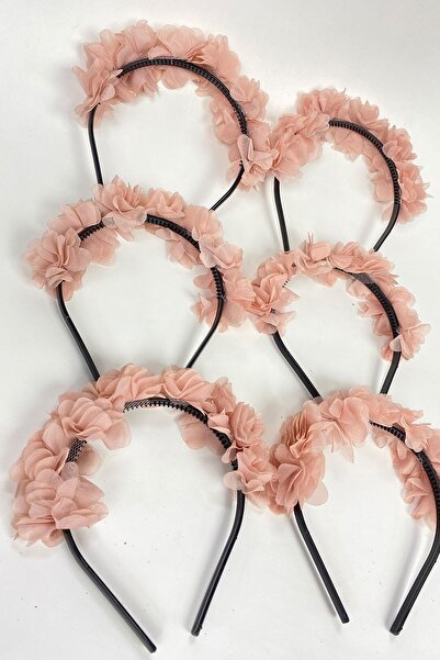 Fiyonks Atölye Henna Night Crown, Bridesmaid Crown 6 Pieces Entertainment Cro...