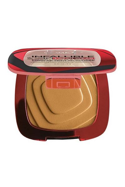 L'Oreal Paris Pudra de fat, L'Oréal, Infallible 24H Fresh Wear, make-up v pudru, odstín 330 Hazelnut, 9 g