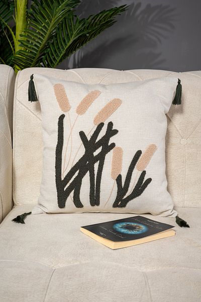 Bade Design Punch Embroidered Throw Pillow Cover Pillow Case Very Preferred