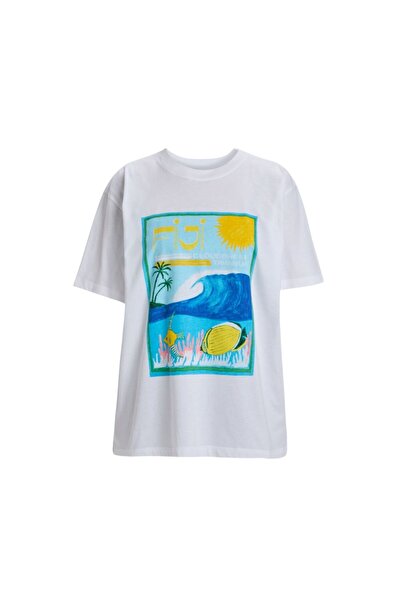 Roxy Γυναικείο πολύχρωμο μπλουζάκι Atlas Hangloose ΓΥΝΑΙΚΕΙΟ ΜΠΛΟΥΖΑ ERJZT05899