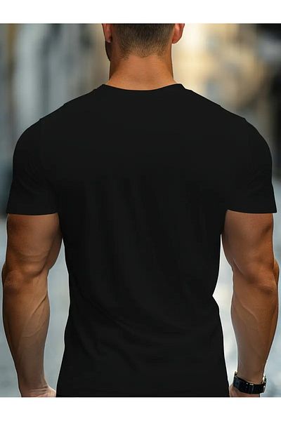 Massgai Tricou oversize 100% bumbac cu imprimeu Relax Bear cu design unisex