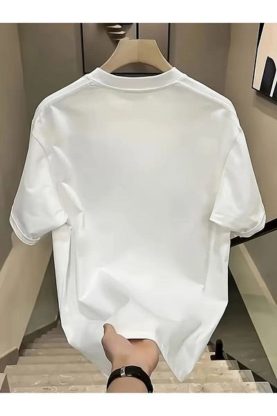 Massgai Μπλουζάκι Unisex Design Day One με στάμπα Oversize 100% βαμβάκι