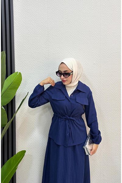 HB MODA COLLECTİON Σετ Hijab Φούστα