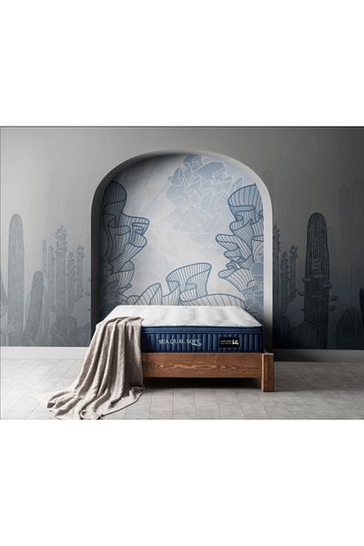 AMSA Sequal Soft mattress, insulated pocket, 26cm height, 3/5 softness level, ideal support and long-lasting comfort.
