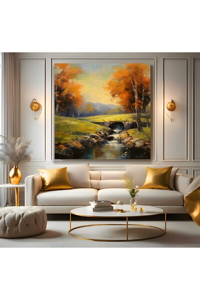 EMYA HOME Πίνακας σε καμβά με τοπίο τοπίου