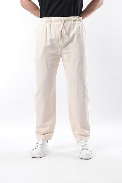 Madmext Beige Fit Cut Men's Trousers E6558