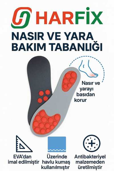 HARFİX NASIR TABANLIĞI AĞRI GİDERİC TABANLIK