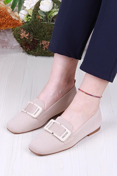 fort 128-131 Fls Sa detaljem kopče Ženska pletena odjeća Baletanke