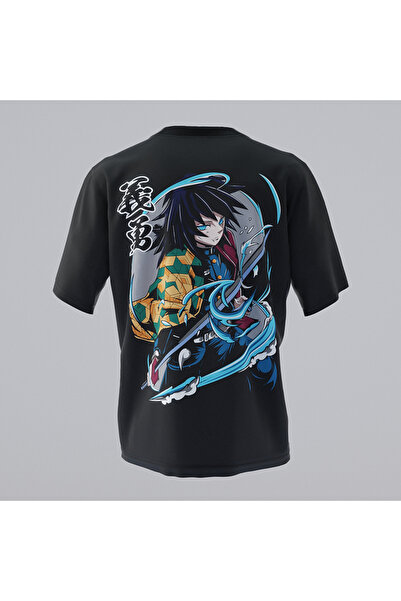 GALASHOP Giyu Tomioka Demon Slayer Tshirt