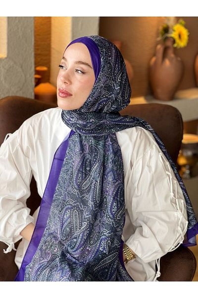 Modakaşmir Aryana Pattern Cotton Shawl