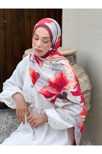 Modakaşmir Rhapsody Pattern Bamboo Shawl