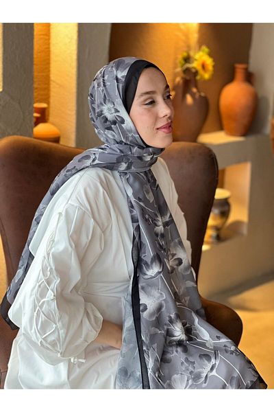 Modakaşmir Σάλι Lina με σχέδιο Fiori