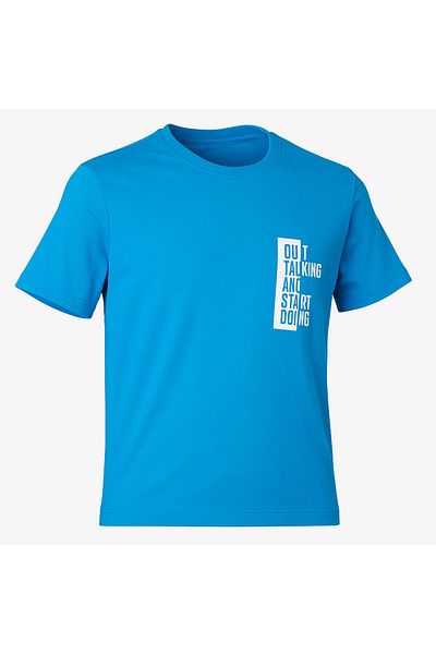 trender Attent!On Print Turquoise Men's T-Shirt