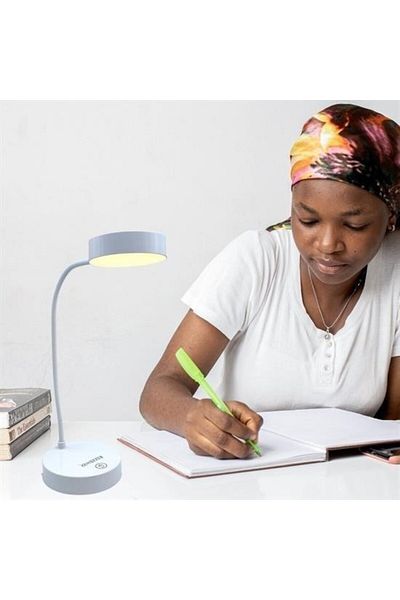 Nurum E Tİcaret BUFFER® Round USB Touch Touch 3 Level 360 Degree Special Eye Protection Led Lithium Desk Lamp