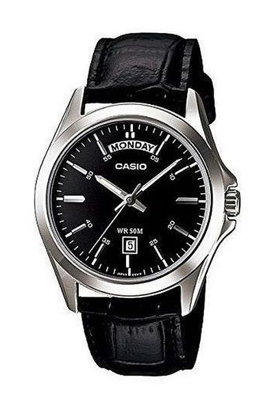 Casio Men's Classic Analog Watch MTP-1370L-1A - 45 mm - Black