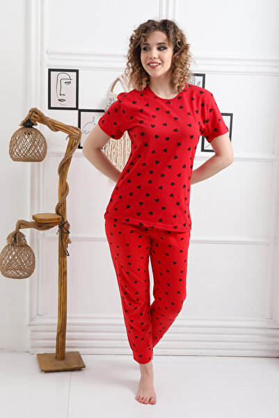 Genel Markalar DESENLİ PENYE SUPREM KADIN PİJAMA TAKIM