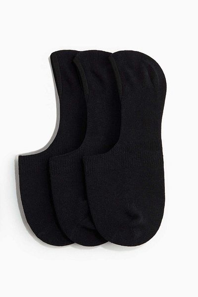 H&M 3-pack no-show socks