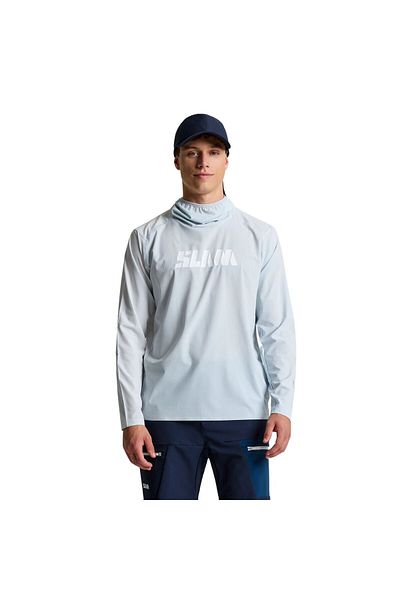 Slam Od Tech Hooded T-Shirt Men's Gray T-Shirt