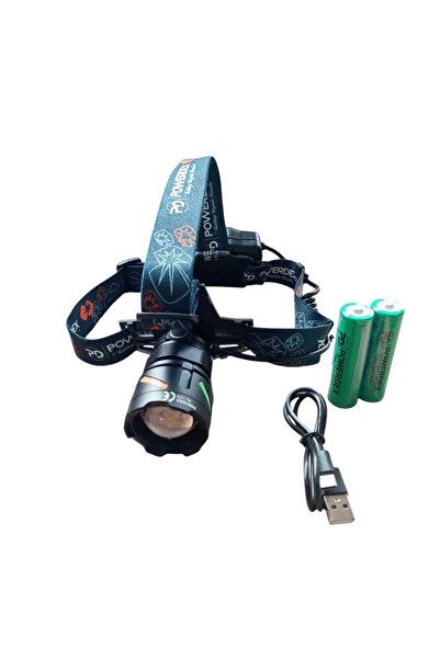 powerdex PD-1372 25W Şarjlı Kafa Lambası