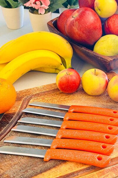 Solingen Set of 6 Original Serrated Fruit and Vegetable Knives