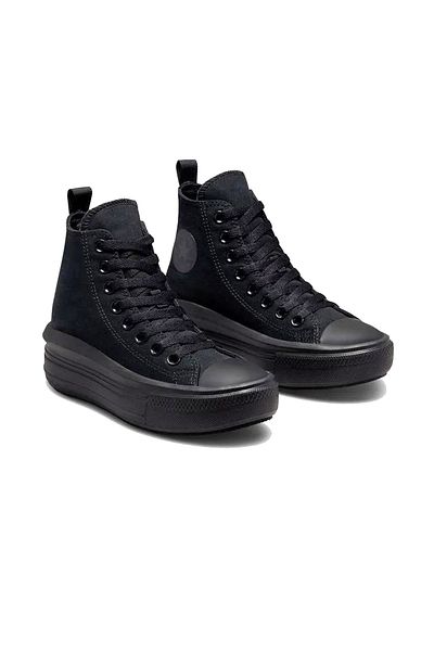 converse Chuck Taylor All Star Move Platform - Women's Black Casual Shoes A03668C