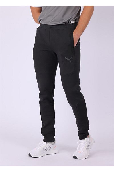 Puma Μαύρο παντελόνι Teamcup Casuals