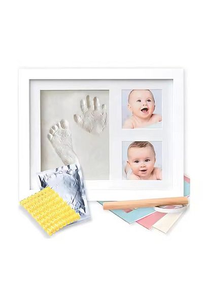 Generic My Mini Moe Baby Handprint Kit And Footprint Photo Frame