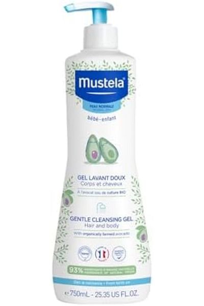 Mustela Gentle Baby Shower Gel 750ml