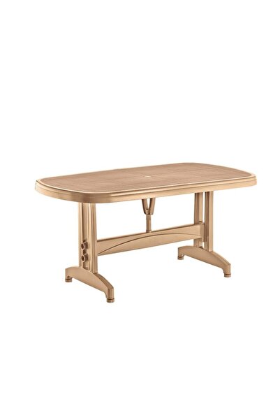 Omnipazar IRK-HM100 Oval Köşe Plastik Dikdörtgen Masa 90x150 cm