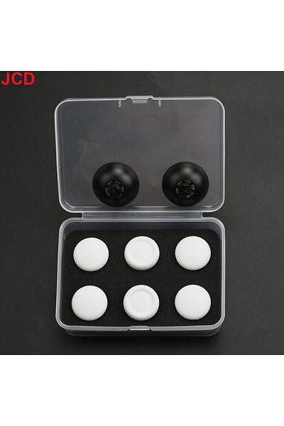 choice2 white JCD For PS4 PS5 Edge Elite Game Controller Handle Metal High and Low Rocker Cap Paddle Paddle