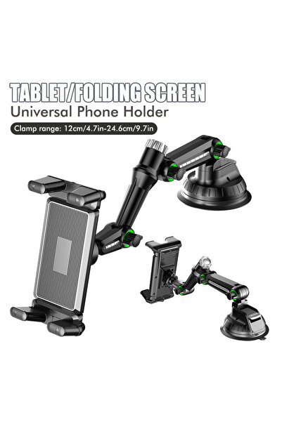 Choice 1 قطعة حامل هاتف عالمي للسيارة/الكمبيوتر اللوحي/الشاشة القابلة للطي بز...