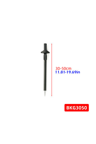 Choice حامل صنارة صيد سمك الشبوط من الألومنيوم التلسكوبي من هيريسي، بطول 30-5...