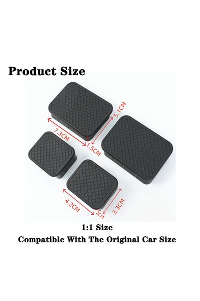YOCTM Black Car Front Rear Bumper Axle Plug Crash Bar End Caps Rubber Stopper Protector for Ford Bronco 20