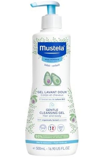 Mustela Cleansing Gel, 500ml, Pack of 1