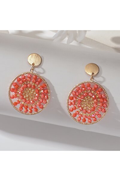 Choice أقراط متدلية من الخرز على شكل بذور على طراز بوهو العرقي للنساء والسيدا...