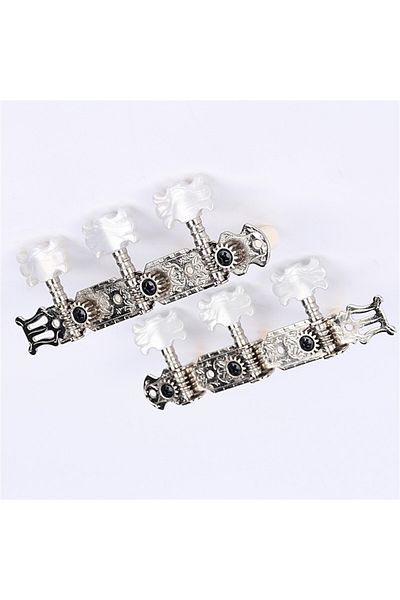 Choice 1 set Classical Guitar String Tuning Pegs Machine Heads Tuners Keys Parts With Screws Guitar Optimiz