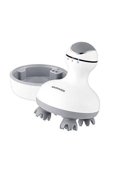 Choice جهاز تدليك كهربائي مقاوم للماء للرأس وفروة الرأس وفرشاة تنظيف الشعر وا...