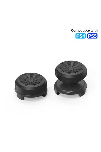 Choice Black For PS4 PS5 2Pcs Hand Grip Extenders Caps for PS4 PS5 Game Controller Gamepad Thumb Stick Grip