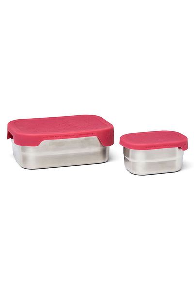 Ergobag Stainless Steel Lunch Box Set 2pcs 17 Cm